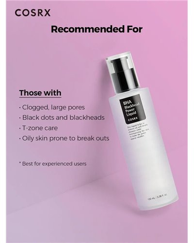 COSRX
BHA Blackhead Power Liquid – Απολεπιστικό προϊόν με BHA & νιασιναμίδη