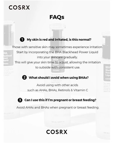 COSRX
BHA Blackhead Power Liquid – Απολεπιστικό προϊόν με BHA & νιασιναμίδη