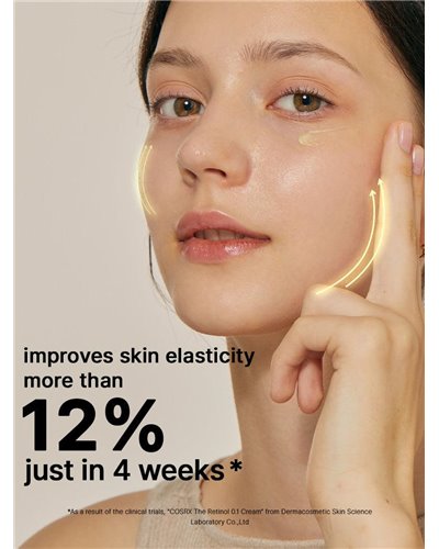 COSRX
The Retinol 0.1 Cream – Ενυδατική κρέμα με 0.1% καθαρή ρετινόλη