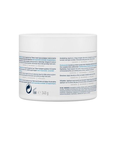 CeraVe Moisturising Cream Ενυδατική Κρέμα Προσώπου και Σώματος με Ceramides και Υαλουρονικό Οξύ 340gr