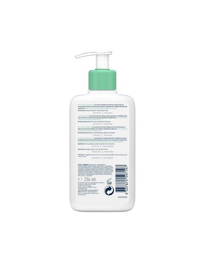 CeraVe Foaming Cleanser Αφρίζον Gel Καθαρισμού για Πρόσωπο και Σώμα με Υαλουρονικό Οξύ, Ceramides και Νιασιναμίδη 236ml