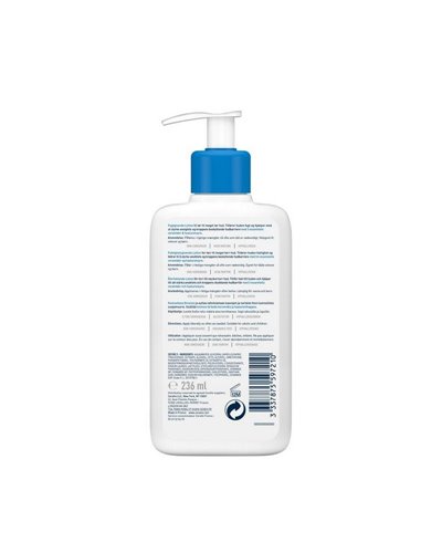 CeraVe Moisturising Lotion Ενυδατικό Γαλάκτωμα Προσώπου και Σώματος με Ceramides και Υαλουρονικό Οξύ 236ml