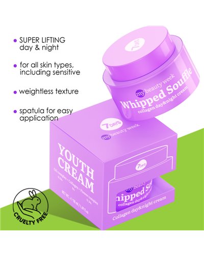 7DAYS MB Whipped Souffle Collagen day&night cream, 50 ml