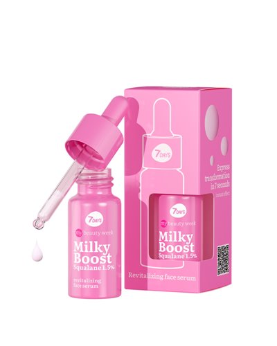 7DAYS MB Milky Boost Squalane 1,5% Revitalizing Face Serum, 20 ml