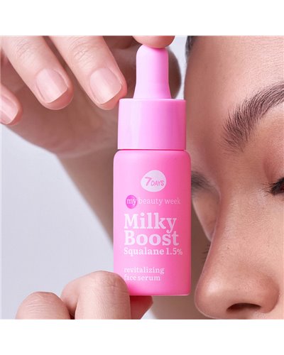 7DAYS MB Milky Boost Squalane 1,5% Revitalizing face serum, 20 ml
