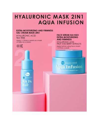 7DAYS MB HA 1%+H2O Hyaluronic face serum, 20 ml