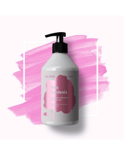 Liferoots Calming & Relaxing Shower Gel Pink Gardenia 500ml