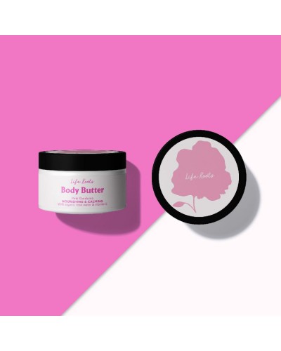 Liferoots - Nourishing & Calming Body Butter Pink Gardenia, 250ml