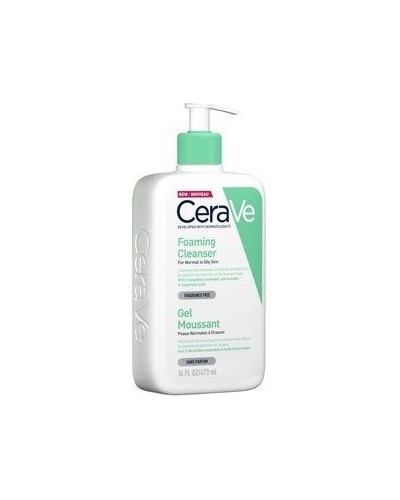 Cerave Foaming Cleanser Καθαριστικό Gel Προσώπου & Σώματος 473 mL