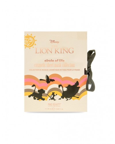MAD BEAUTY LION KING COSMETIC SHEET MASK COLLECTION 4 PACK
