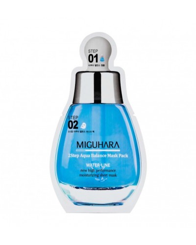 Miguhara 2 STEP AQUA BALANCE MASK PACK
