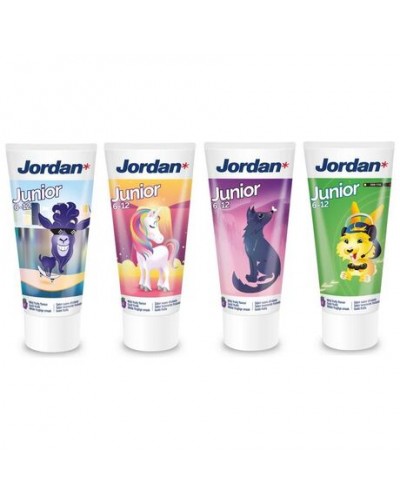 Jordan Junior Toothpaste Παιδική Οδοντόκρεμα 6-12 Υears, 50ml