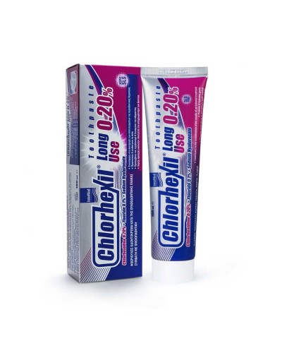 Chlorhexil Long Use 0,20% Οδοντόκρεμα κατά της Ουλοδοντικής Πλάκας 100ml