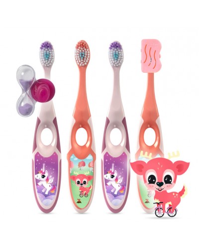 JORDAN - Κids Toothbrush Step 3-5 years Unicorn Παιδική Οδοντόβουρτσα | 1τμχ