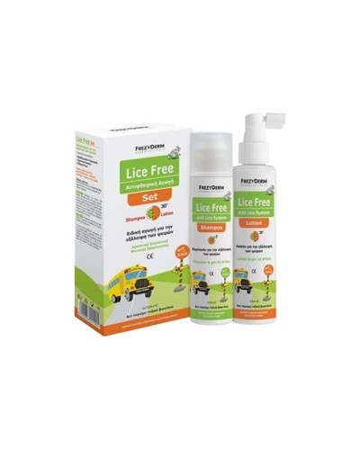 Frezyderm Lice Free Set 30' Shampoo & Lotion 2X125 ml