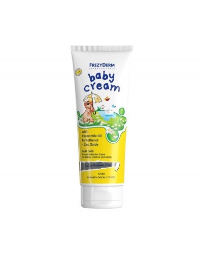 Frezyderm Baby Cream Προστατευτική & Αδιάβροχη Κρέμα για Αλλαγή Πάνας 175 ml
