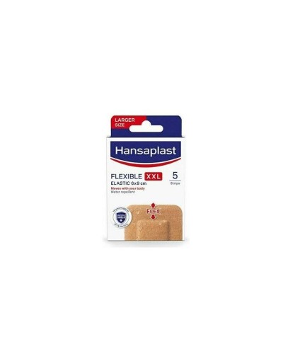 Hansaplast Flexible XXL 5 strips 6x9 cm