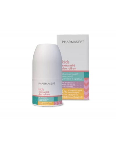 Pharmasept Kids Deo Roll-on Extra Mild Εξαιρετικά Απαλό Αποσμητικό για Παιδιά 50