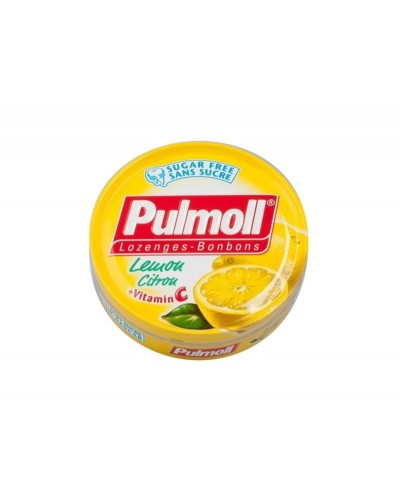 PULMOLL Καραμέλες με Λεμόνι & Βιταμίνη C 45gr
