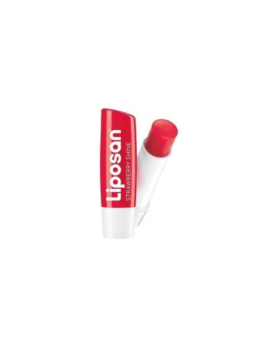 Liposan Strawberry Shine Lip Balm με Χρώμα 4.8gr