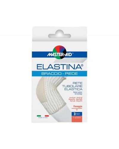 Masteraid Elastina Braccio – Piede Ελαστικός Δικτυωτός Σωληνοειδής Επίδεσμος – Δικτάκι Για Το Πόδι – Χέρι, 3m