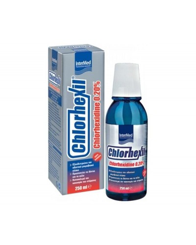 Intermed Chlorhexil Solution 0.20% Mouthwash Στοματικό Διάλυμα Χλωρεξιδίνης250ml