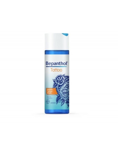 Bepanthol Tattoo Gentle Wash Απαλό Καθαριστικό για Δέρματα με Τατουάζ 200ml