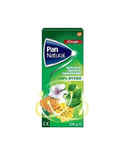 Pan Natural Cough Syrup Σιρόπι Για Ξηρό & Παραγωγικό Βήχα 128gr