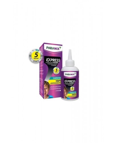 Paranix Express Αντιφθειρικό Σαμπουάν 200ml + Κτένα
