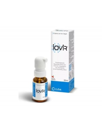 IOVIR Throat Spray Λαιμού Κατά των Ιών με Γεύση Κεράσι 20ml