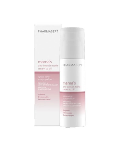 Pharmasept Mama's Anti-stretch marks cream to oil