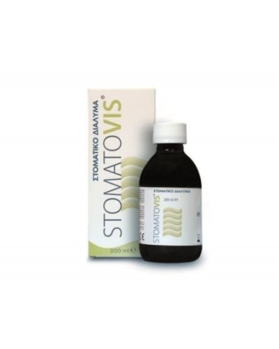 Pharmaq Stomatovis Mouthwash Αντιμικροβιακό Στοματικό Διάλυμα, 200 ml