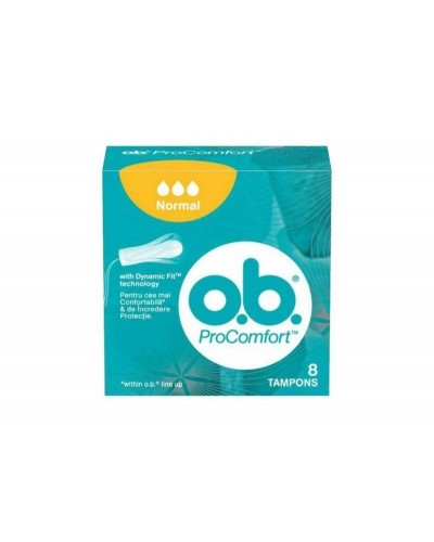 Ob Normal Ταμπόν Μεσαίας Ροής x8 Tampons