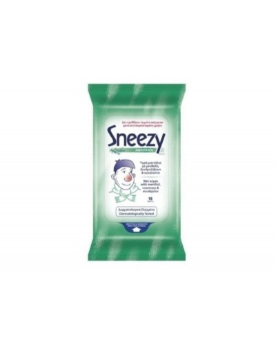 Sneezy Menthol Μαντηλακια