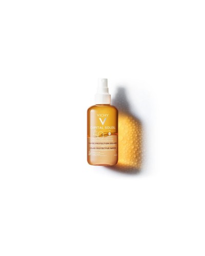 Vichy Capital Soleil Αντηλιακό Νερό Water Spray SPF50 - Για Λαμπερό Μαύρισμα 200ml