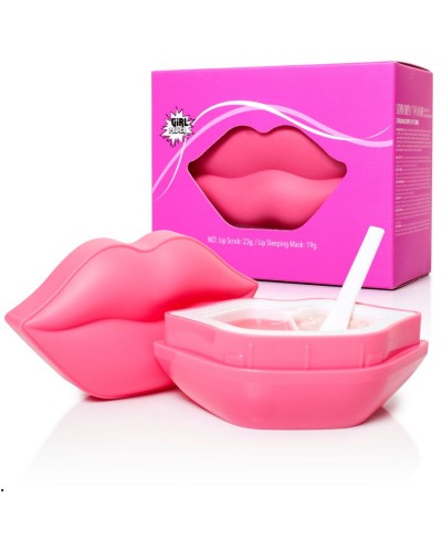 GIRL POWER LIP SCRUB & LIP MASK STRAWBERRY