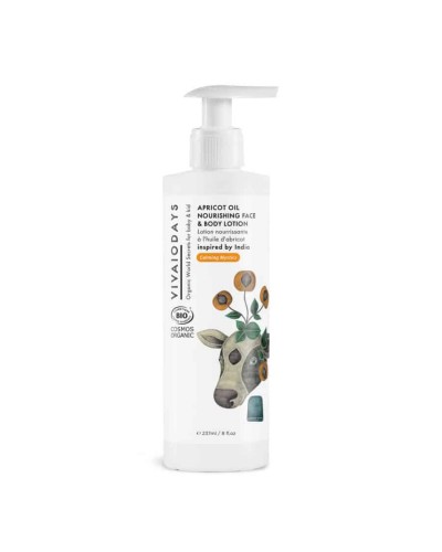 Vivaiodays - Apricot Oil Face & Body Lotion 237mL