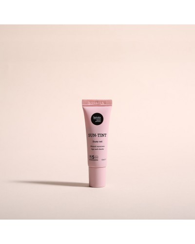 Laouta Sun Tint Dusty red Αντηλιακό, ενυδατικό και θρεπτικό balm SPF15 10ml