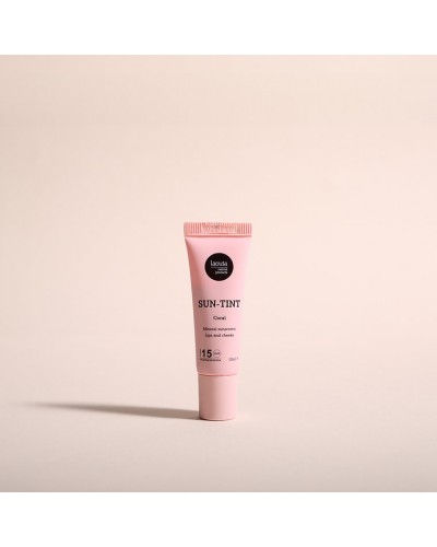 Laouta Sun Tint Coral Αντηλιακό, ενυδατικό και θρεπτικό balm SPF15 10ml