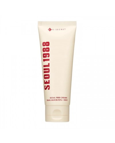 K-SECRET - SEOUL 1988 Snail Mucin 93% + Rice - Soothing Face Cream with Snail Mucus Filter and Rice 100ml