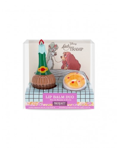 MAD BEAUTY LADY & THE TRAMP LIP BALM DUO