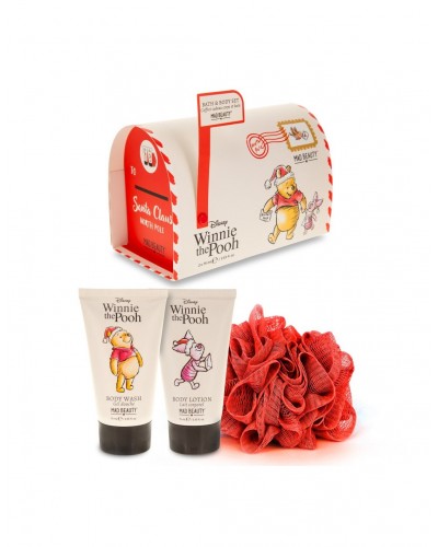 Mad Beauty WINNIE THE POOH FESTIVE BATH & BODY SET