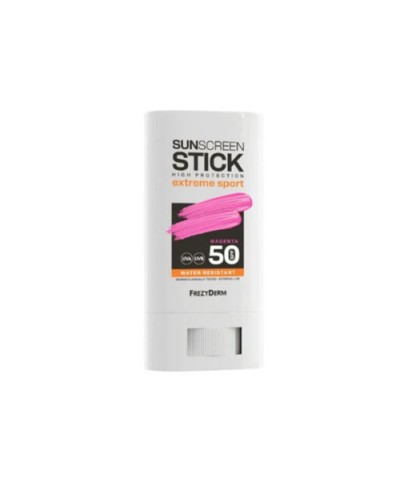 Frezyderm Sun Screen Extreme Sport Stick SPF50 Intense Color Magenta Αντηλιακό για Πρόσωπο & Σώμα με Χρώμα 20ml